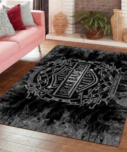 Harley Davidson Motorcycle Rug Home Floor Decor NABH27D