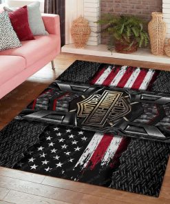 Harley Davidson Motorcycle Rug Home Floor Decor NABH39D