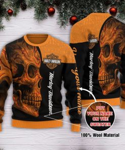 Harley Davidson Custom Name Sweater Design 3D Full Printed Sizes S - 5XL - NABG62