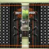 Harley Davidson Curtain Design 3D Full Printed NABK349