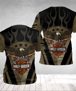 Harley Davidson T-Shirt Design 3D Full Printed Sizes S - 5XL - NABG25