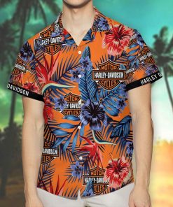 Harley Davidson Hawaii Shirt Design 3D Full Printed Sizes S - 5XL NABG36