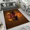 Harley Davidson Motorcycle Rug Home Floor Decor NABW194