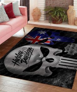 Harley Davidson Motorcycle Rug Home Floor Decor NABH131A