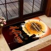 Harley Davidson Motorcycle Doormat NABD116
