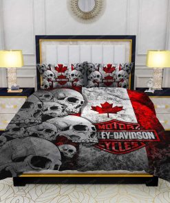 Harley Davidson Bedding Set Cover Design 3D - NML292