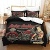 Harley Davidson Bedding Set Cover Design 3D - NABD511