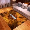 Harley Davidson Motorcycle Rug Home Floor Decor NABD194