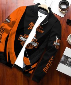 Harley Davidson Bomber Jacket Design 3D Full Printed NABK238