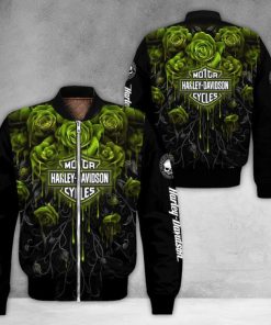 Harley Davidson Bomber Jacket Design 3D Full Printed NAQA550D