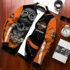 Harley Davidson Custom Name Bomber Jacket Design 3D Full Printed NABS229