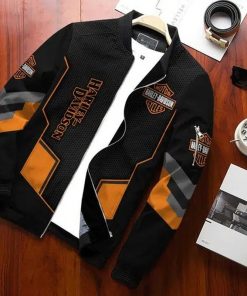 Harley Davidson Bomber Jacket Design 3D Full Printed NABW164