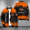 Harley Davidson Bomber Jacket Design 3D Full Printed NABL223