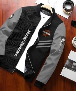 Harley Davidson Bomber Jacket Design 3D Full Printed NABW167