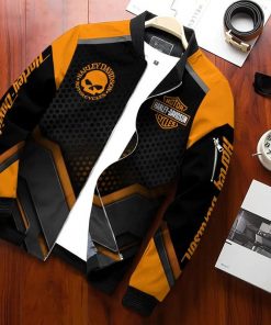 Harley Davidson Bomber Jacket Design 3D Full Printed NABW163