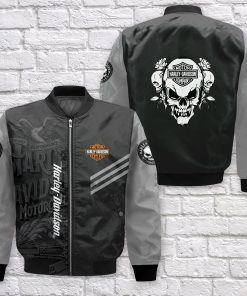 Harley Davidson Bomber Jacket Design 3D Full Printed NABL246