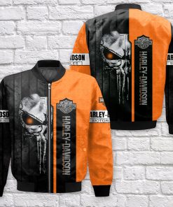 Harley Davidson Bomber Jacket Design 3D Full Printed NAQA528