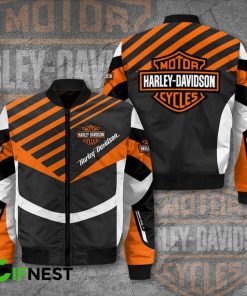 Harley Davidson Bomber Jacket Design 3D Full Printed NMAR121