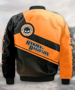 Harley Davidson Bomber Jacket Design 3D Full Printed NANA63