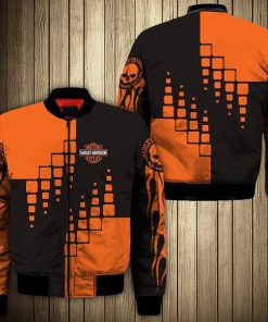 Harley Davidson Bomber Jacket Design 3D Full Printed NANA52