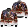 Harley Davidson Bomber Jacket Design 3D Full Printed NMHN153