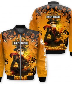 Harley Davidson Bomber Jacket Design 3D Full Printed NAPA06T