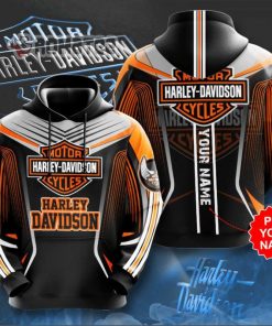 Harley Davidson Custom Name Hoodie Design 3D Full Printed Sizes S - 5XL - NABC149
