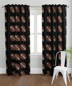 Harley Davidson Curtain Design 3D Full Printed NABB396