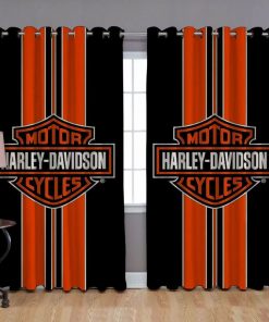 Harley Davidson Curtain Design 3D Full Printed NABB402