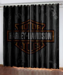 Harley Davidson Curtain Design 3D Full Printed NABB391