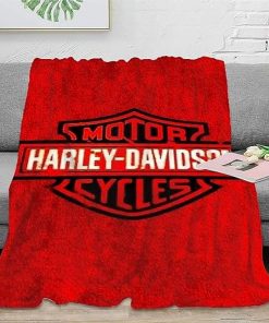 Harley Davidson Motorcycle Blanket NABC175