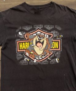 Harley Davidson Looney Tunes T-shirt, Crew-neck Sweatshirt, Hoodie, Tank Top, V-neck T-shirt Design 2D Full Printed Sizes S - 5XL - NAMA69