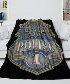 Harley Davidson Motorcycle Blanket NAMA519