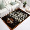 Harley Davidson Motorcycle Rug Home Floor Decor NALA22