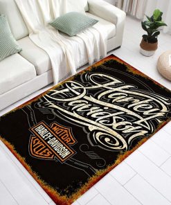 Harley Davidson Motorcycle Rug Home Floor Decor NALA22