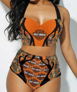 Harley Davidson Motorcycle Sexy Bikini Swimsuit NALA261