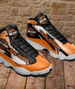 Harley Davidson Motorcycle Black Air Jordan 13 - NMAP356
