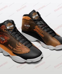 Harley Davidson Motorcycle Black Air Jordan 13 - NMAP309