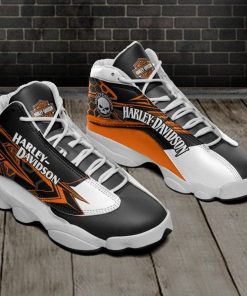 Harley Davidson Motorcycle White Air Jordan 13 - NMAP373