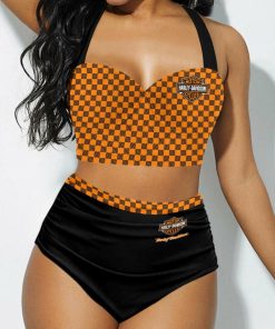 Harley Davidson Motorcycle Sexy Bikini Swimsuit NAMA187