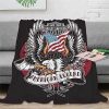Harley Davidson Motorcycle Blanket NAMA512