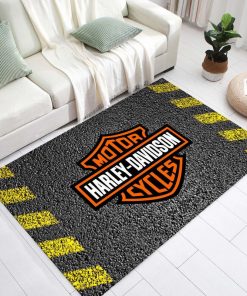 Harley Davidson Motorcycle Rug Home Floor Decor NALA24