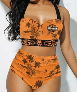 Harley Davidson Motorcycle Sexy Bikini Swimsuit NALA266