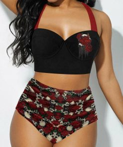 Harley Davidson Motorcycle Sexy Bikini Swimsuit NALA203