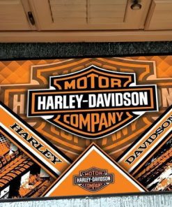 Harley Davidson Motorcycle Doormat NALA475