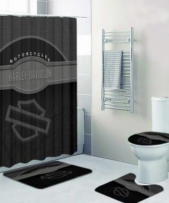 Harley Davidson Motorcycle Bathroom Decor Set M101865BB