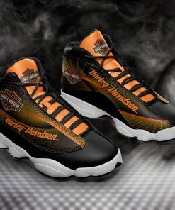Harley Davidson Motorcycle Black Air Jordan 13 - NMAP351