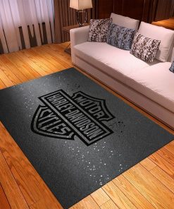 Harley Davidson Motorcycle Rug Home Floor Decor NAMA333