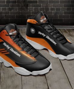 Harley Davidson Motorcycle Black Air Jordan 13 - NMAP315