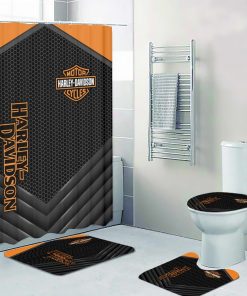 Harley Davidson Motorcycle Bathroom Decor Set M101292BB